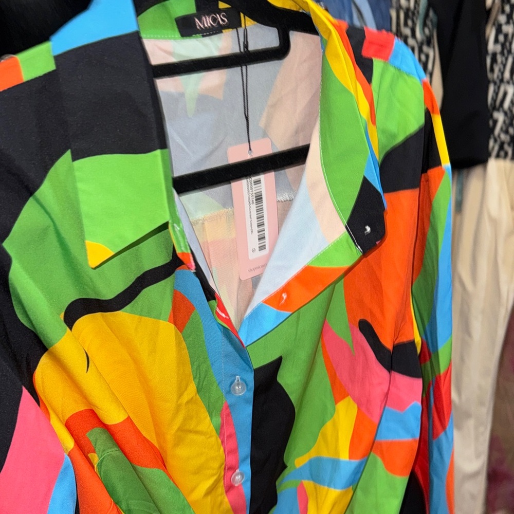 Vibrant Abstract Two-Piece Set - Picture 5 of 5